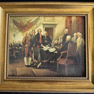 Presentation of The Declaration of Independence by the Committee of Five Painting
