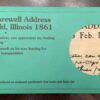 Illinois 1861 - Parchment replica