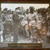 Dwight D. Eisenhower speaks to U.S. Paratroopers before D-Day - Poster
