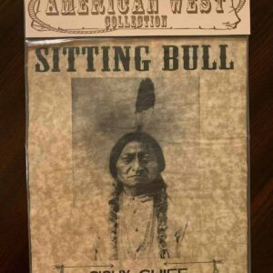 Sitting Bull Parchment Poster  8 x 10