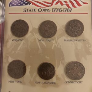 State Coin replicas 1776-1787