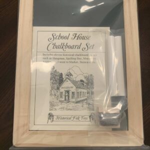 Schoolhouse Chalkboard Set