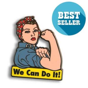 Rosie the Riveter - "We Can Do It!" enamel pin