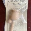 Cup and Ball Toss Toy - Natural