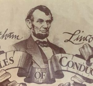 Abraham Lincoln’s Rules Of Conduct - Parchment Poster