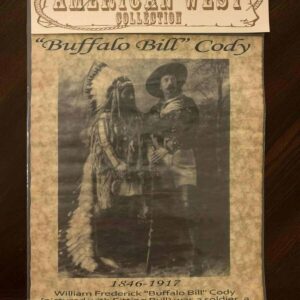 Buffalo Bill and Sitting Bull Parchment Poster 8 x 10