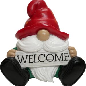 Welcome Gnome Garden Statue