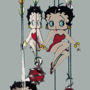Betty Boop Metal Wind Chime