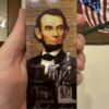 Lincoln Bookmark with Gettysburg Address on back