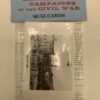 Vintage Major Battles and Campaigns of the Civil War 40 history quiz cards