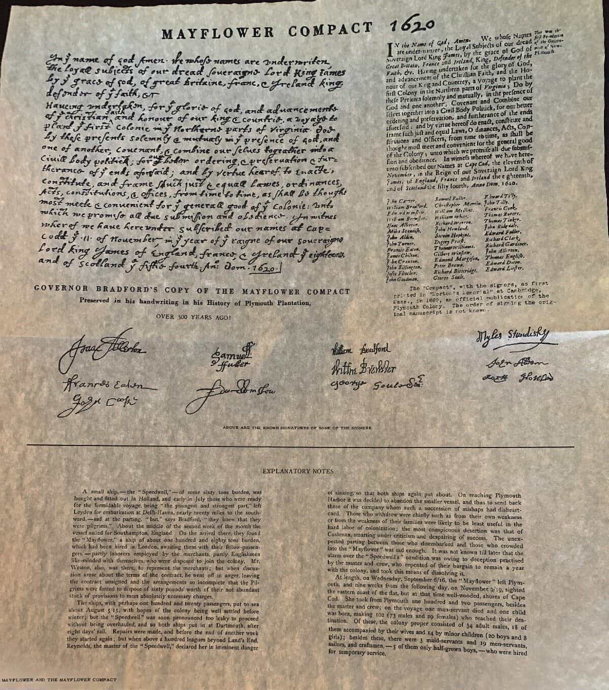 Plymouth and The Mayflower Old Documents and Maps - Image 2