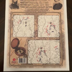 Gettysburg Battlefield Map Set