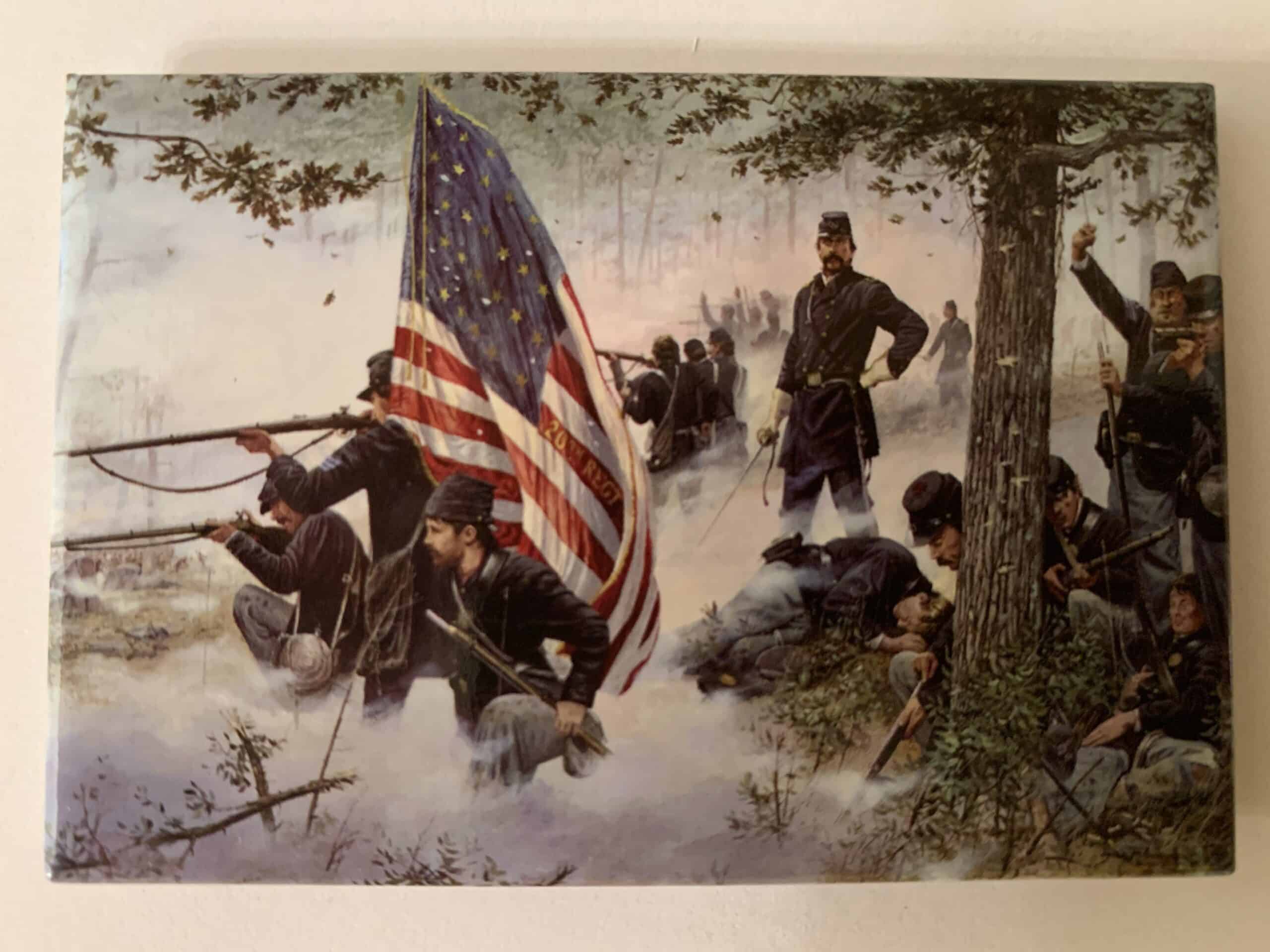Civil War Battle Scene Magnets – 2″H x 3″W - Image 2
