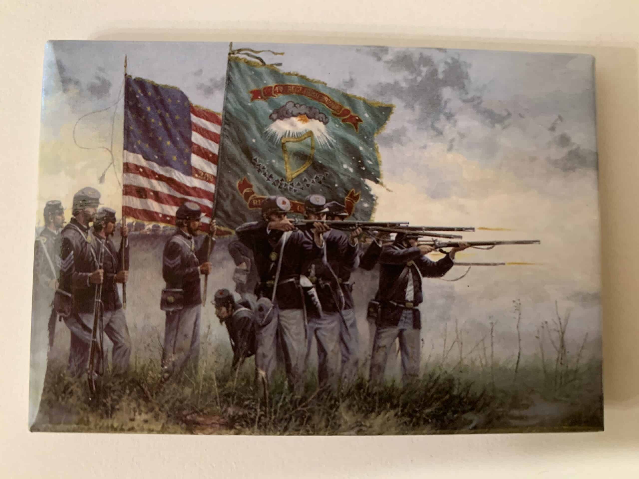 Civil War Battle Scene Magnets – 2″H x 3″W - Image 3