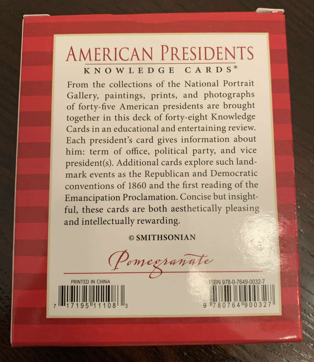 American Presidents - Knowledge Cards - Image 2