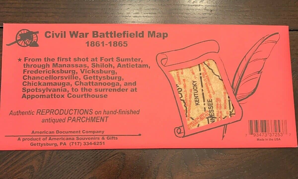 Chronological Map of Civil War Battles - Image 2