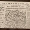 Surrender of Robert E. Lee New York Herald - April 1865 - Newspaper Reprint