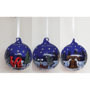 Philadelphia Christmas Ball Ornament
