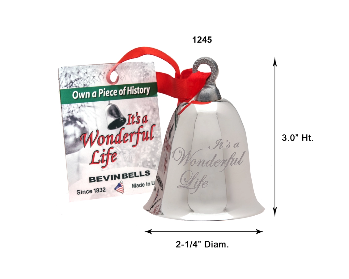 It's A Wonderful Life 75th Anniversary Bell Keepsake - Image 3