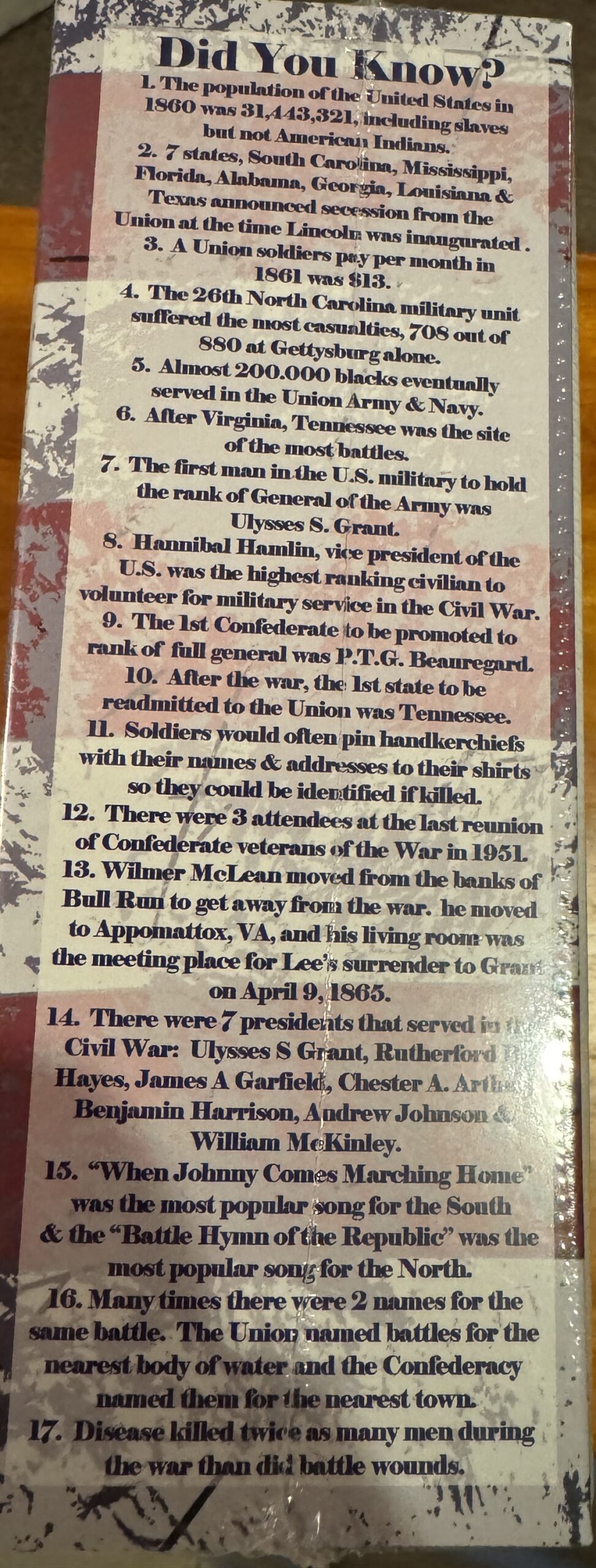 The American Civil War Jigsaw Puzzle - Image 3