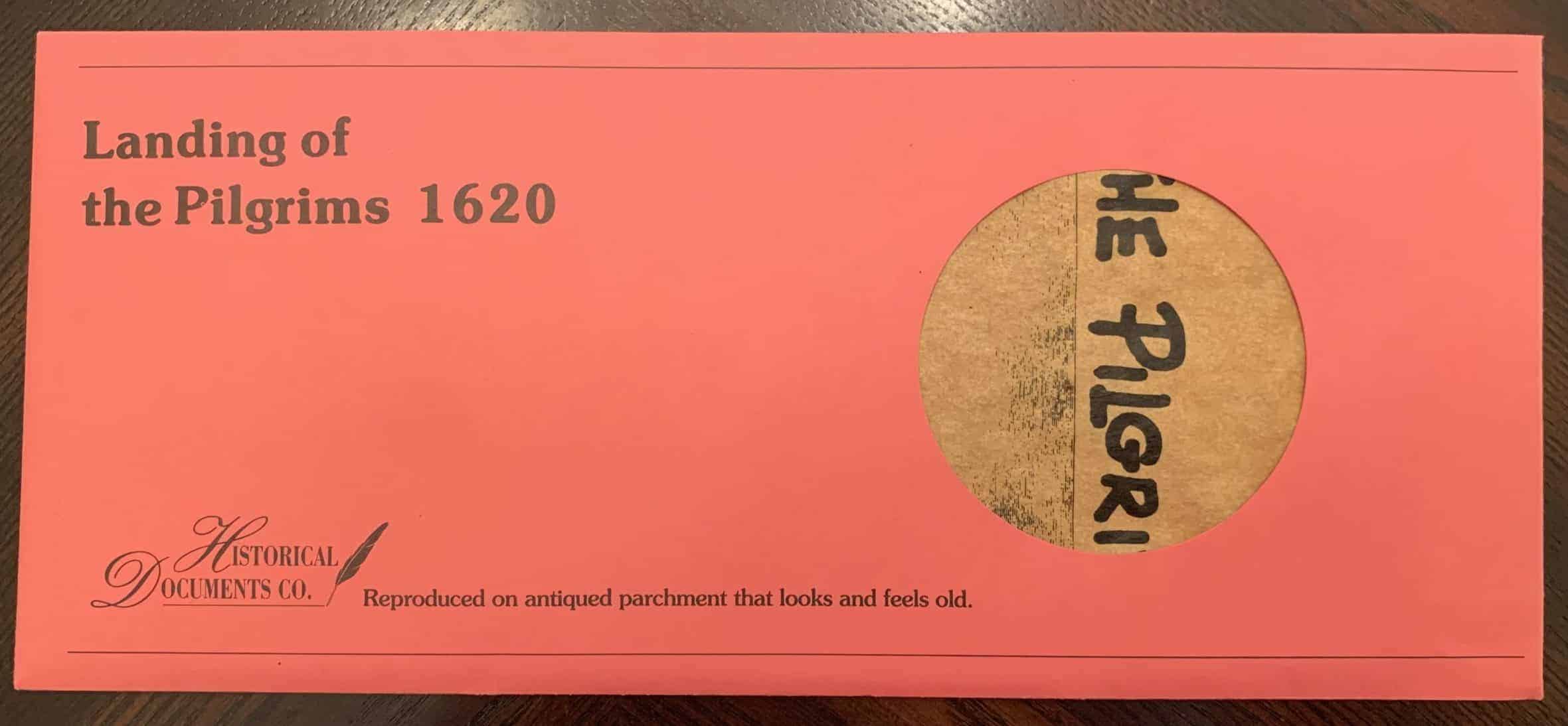 Landing of The Pilgrims 1620