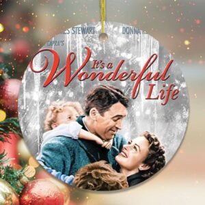 It's a Wonderful Life vintage Christmas Ornament