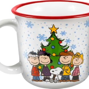 Peanuts Christmas Camper Mug: 15oz