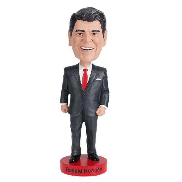 Royal Bobbles Ronald Reagan Collectible Bobblehead Statue