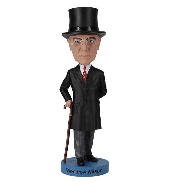 Royal Bobbles Woodrow Wilson Collectible Bobblehead Statue