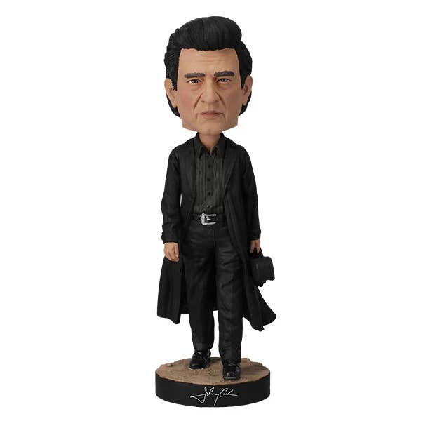 Royal Bobbles Johnny Cash Collectible Bobblehead Statue