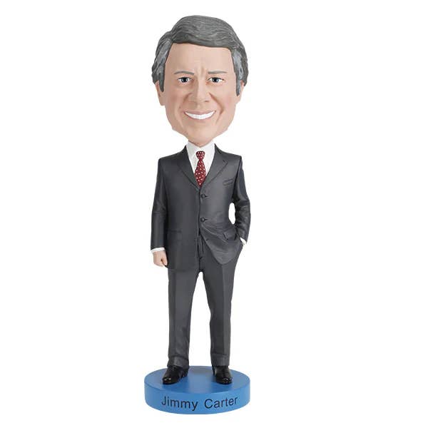 Royal Bobbles Jimmy Carter V2 Collectible Bobblehead Statue