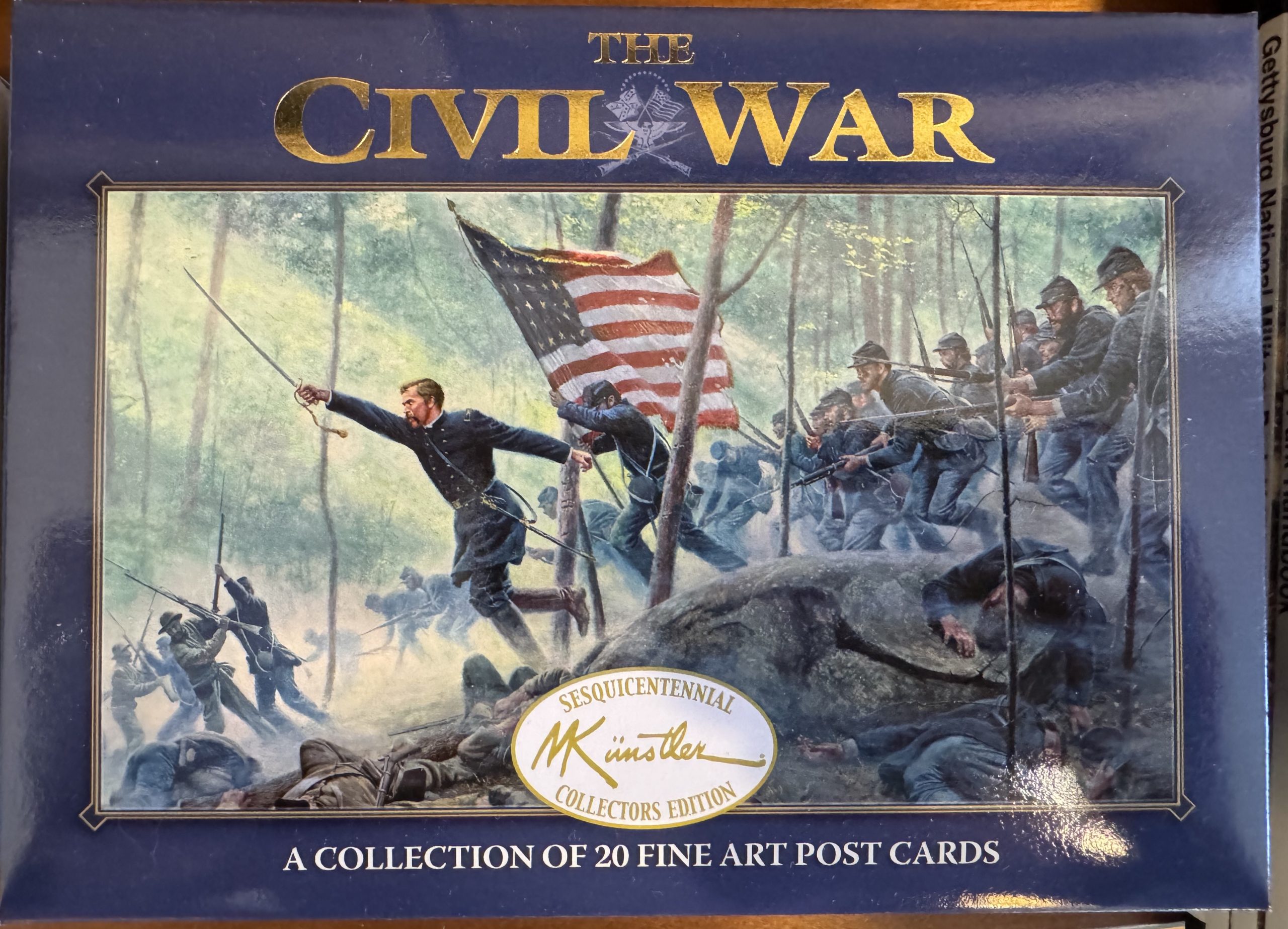 The Civil War - Mort Kunstler - 20 Postcard Pack