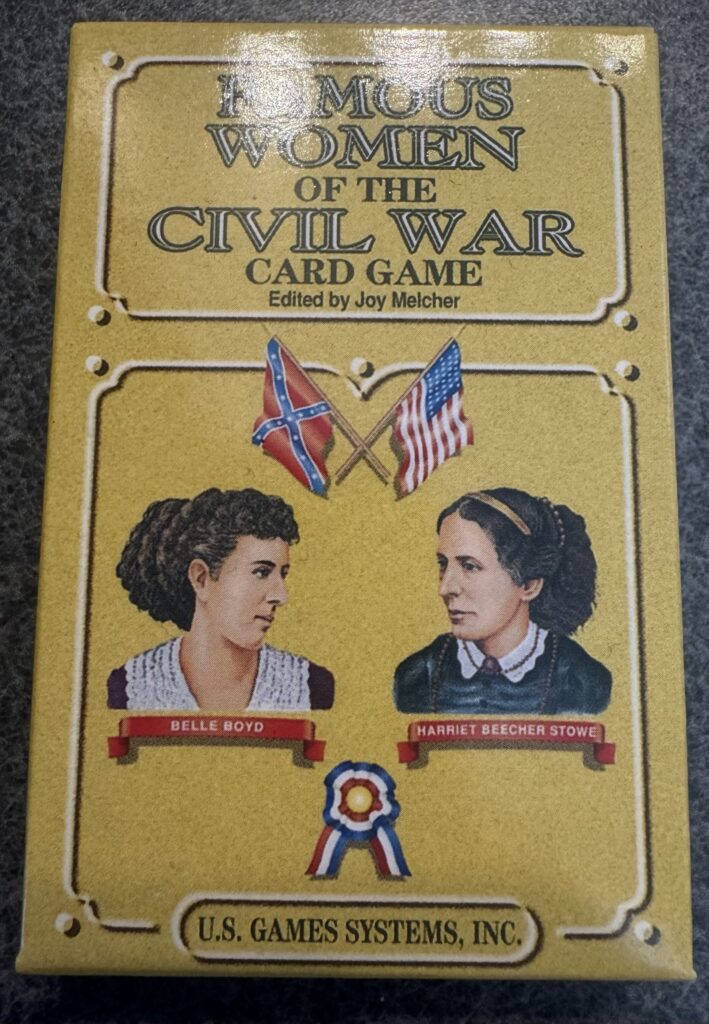 Famous Women of The Civil War - Card Game