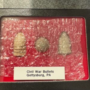 Gettysburg Three Bullet Set