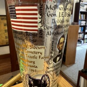 Gettysburg Icon/Phrases Pint Glass