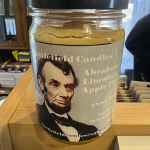 Abraham Lincoln's Apple Pie Candle