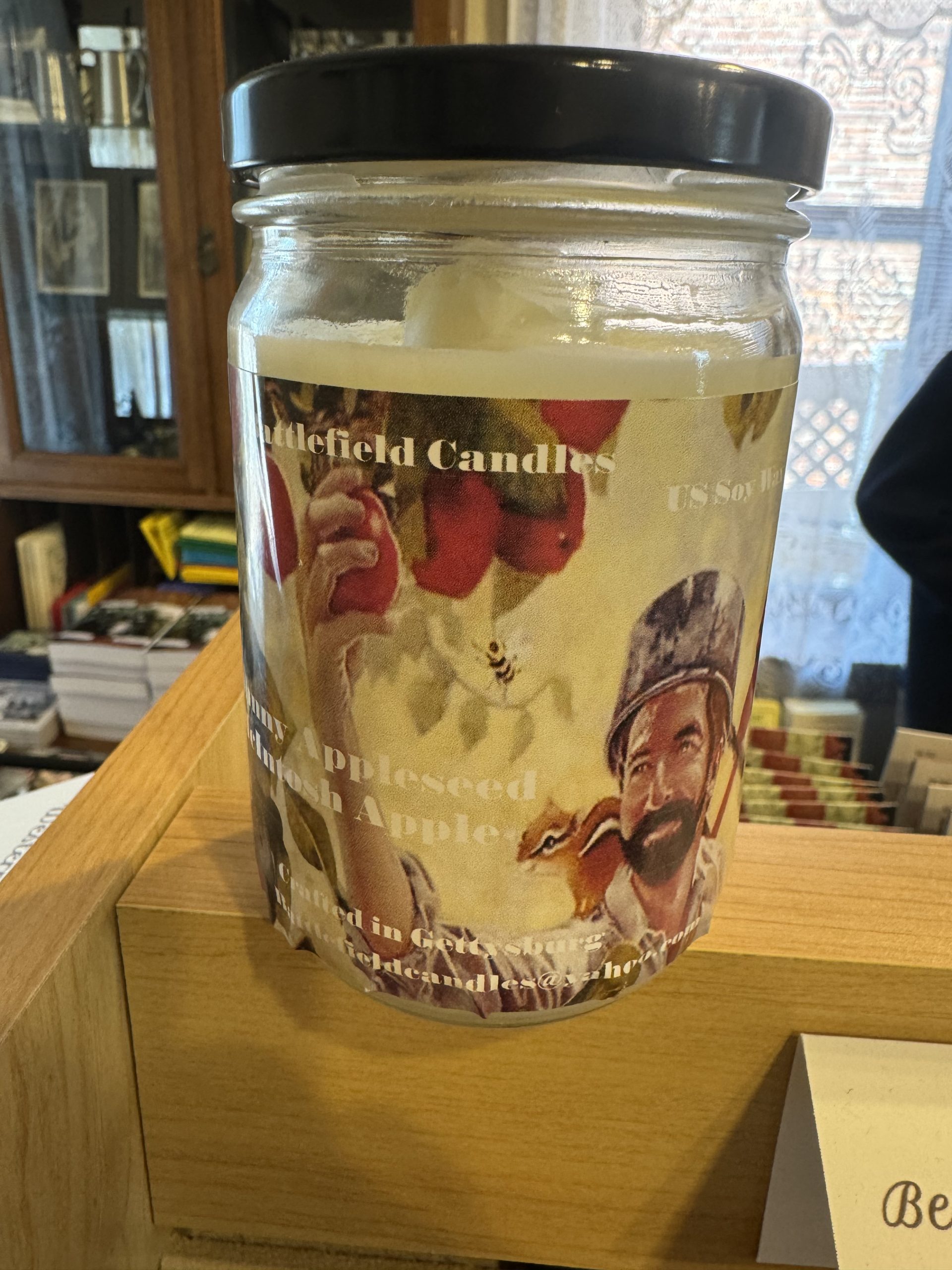 Johnny Appleseed Candle