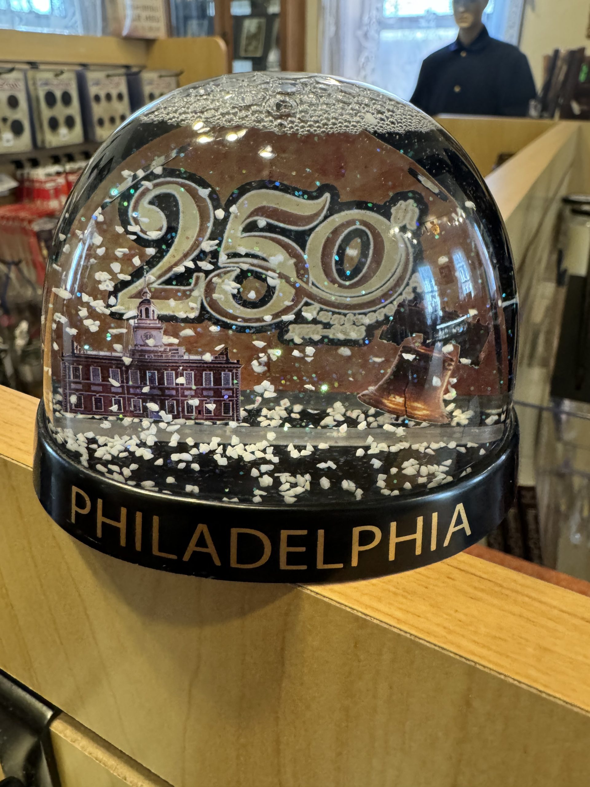 250th Anniversary Snow Globe