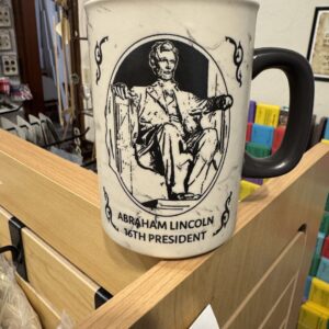 Abraham Lincoln Marble Mug