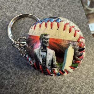 Gettysburg Mini Baseball Key Chain
