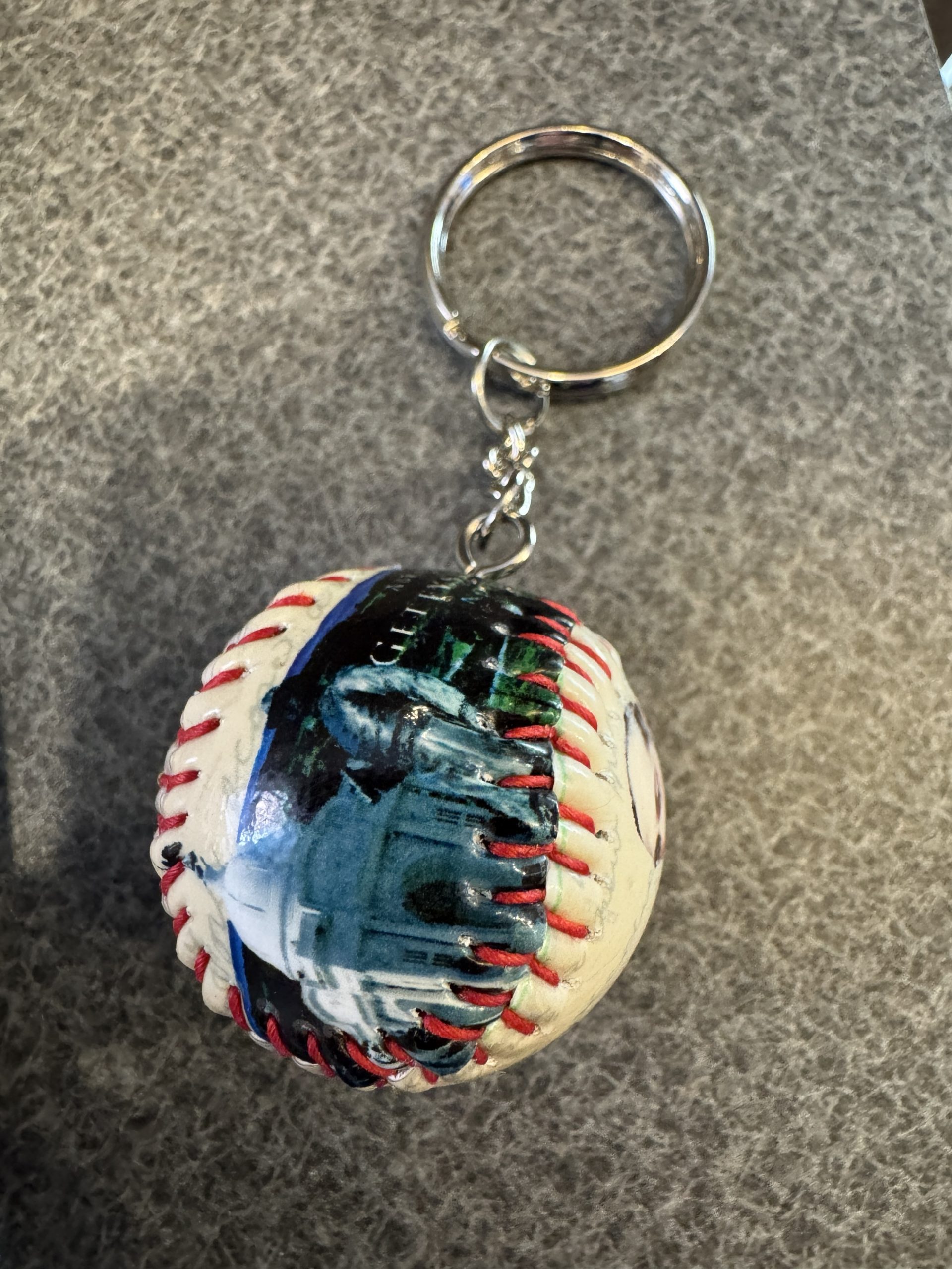 Gettysburg Mini Baseball Key Chain - Image 2