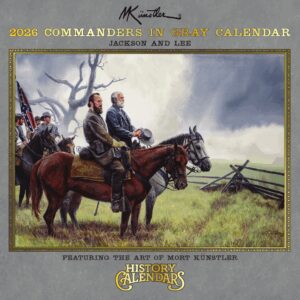 The 2026 Mort Künstler Civil War Calendar - Gray