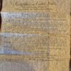 The United States Bill of Rights Parchment Replica