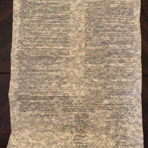 Constitution of The United States - parchment replica