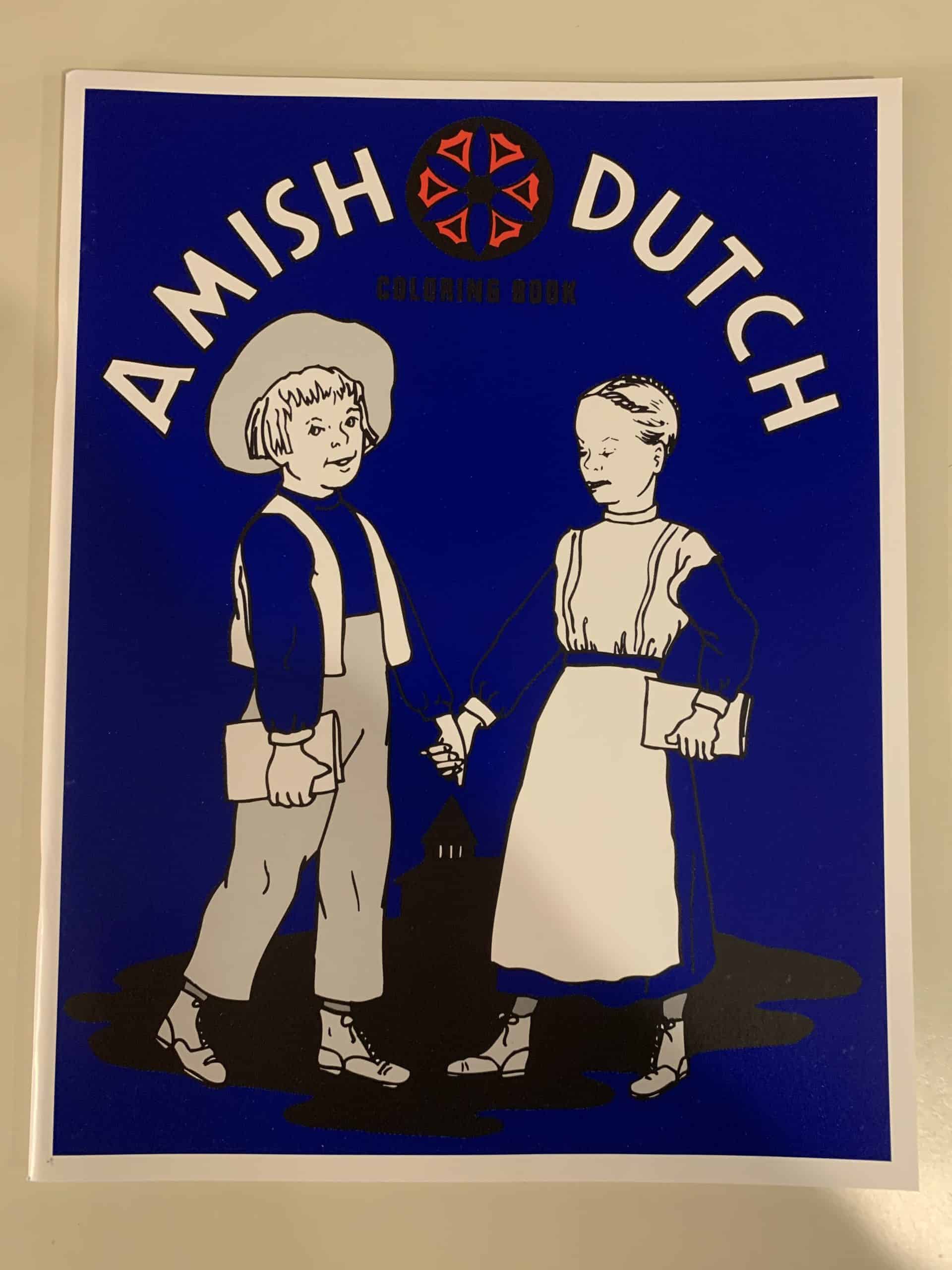 Amish Dutch Coloring Book
