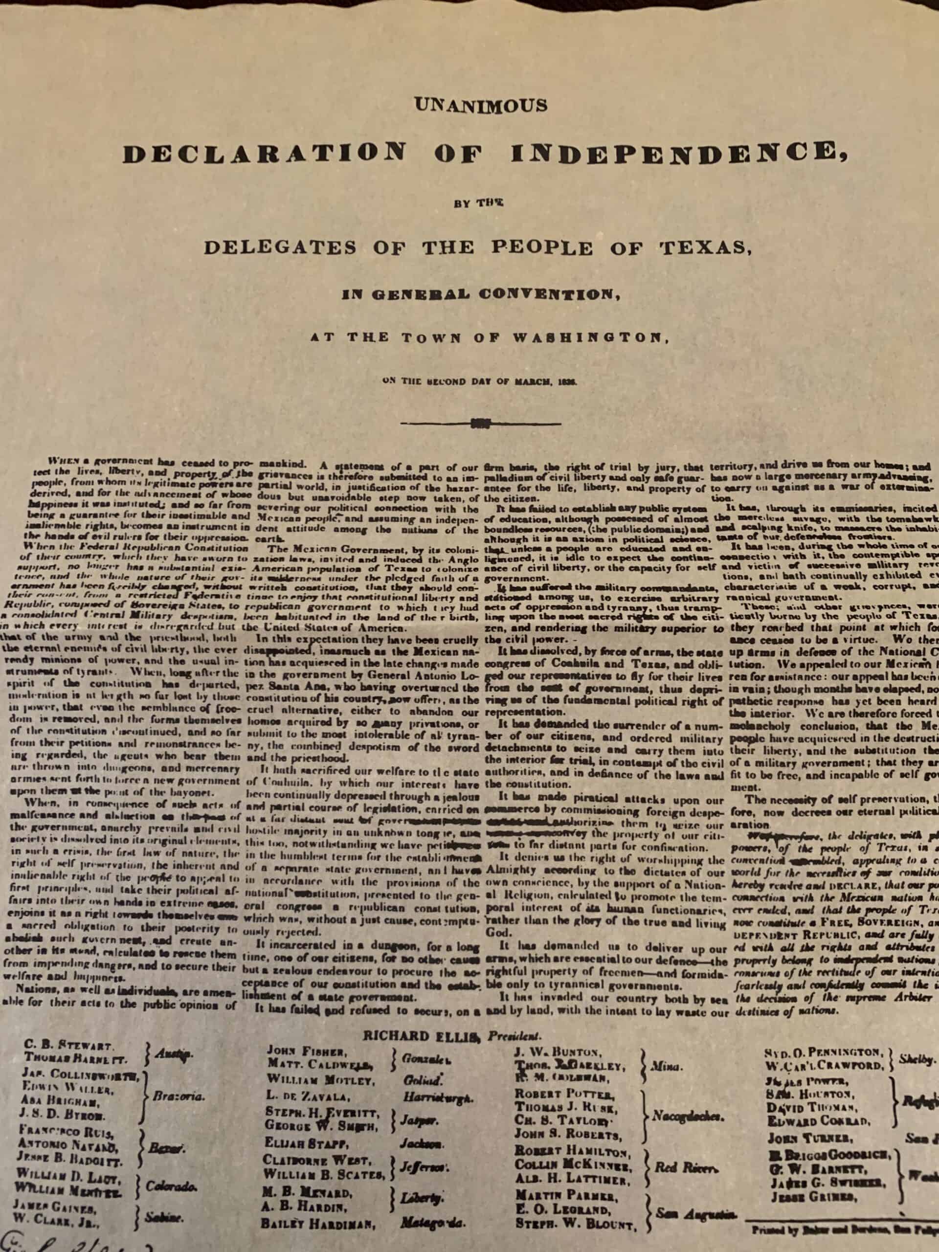 The Republic of Texas Parchment Set - Image 3