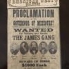 The James Gang Parchment Poster 8 x 10