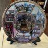 Collectible Metal Philadelphia Foil Plate with stand