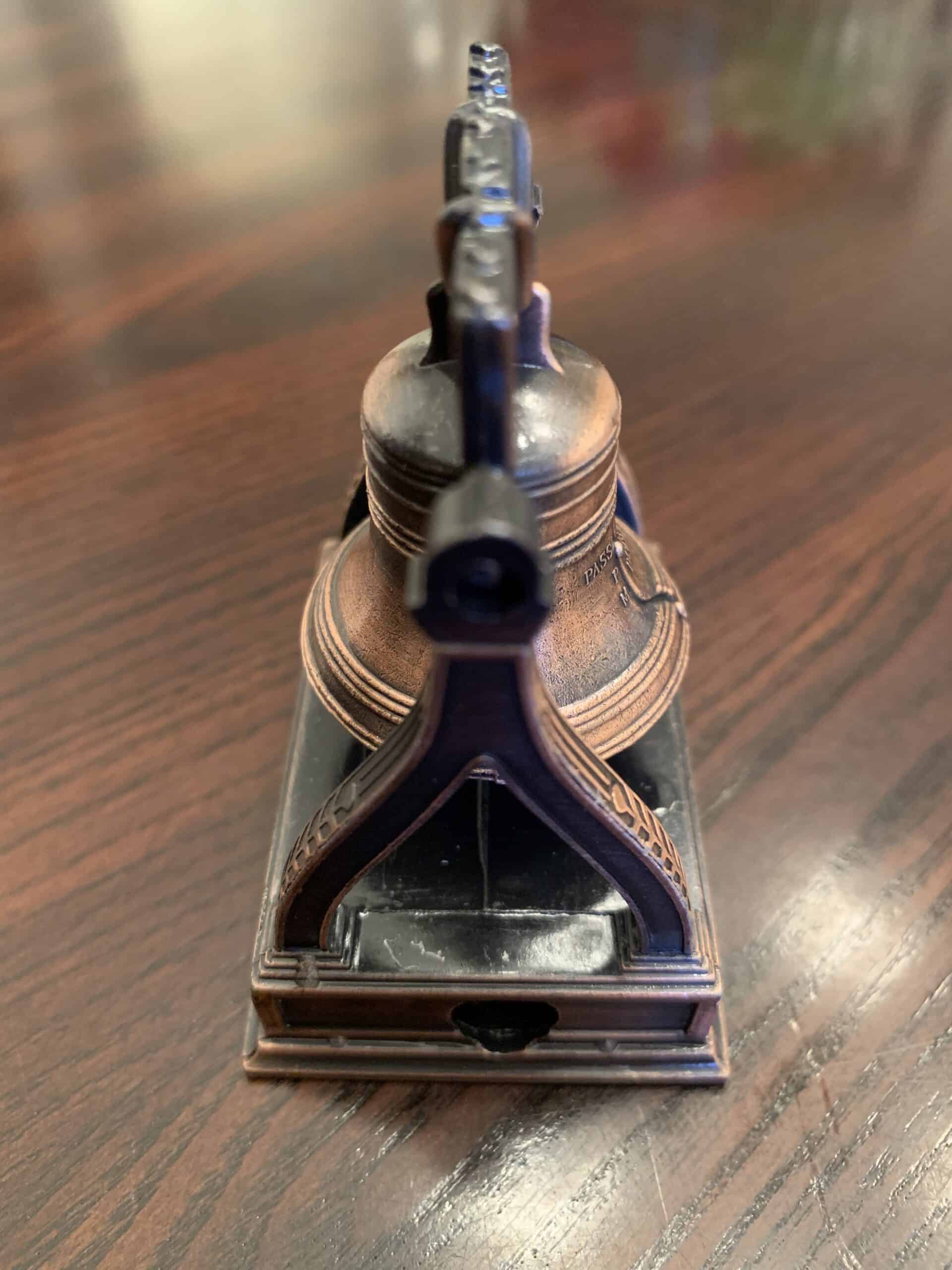 Miniature die-cast Liberty Bell pencil sharpener - Image 2
