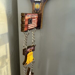 Philadelphia Historic Street Sign - Hanging Three Tier Magnet